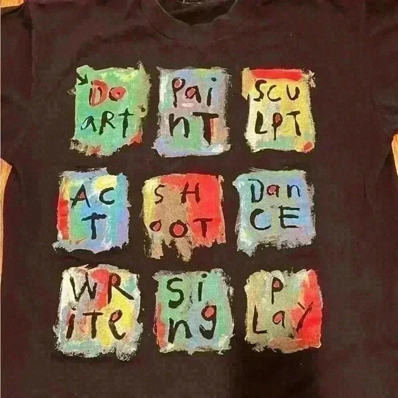 Vintage 90s Fred Babb Artwork T Shirt - Picture 5 of 7